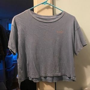 Victoria's Secret PINK "Not Today" Boxy Cropped Short Sleeve